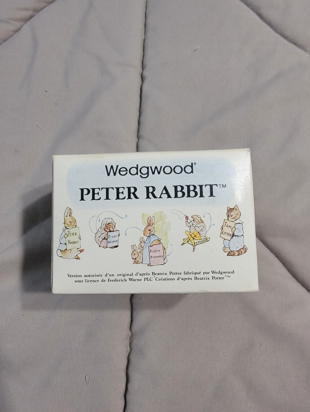 Peter Rabbit Wedgwood Two Handled Mug No. 48 Beatrix Potter Designs